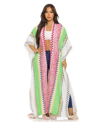 Dana Boho Knit Kimono