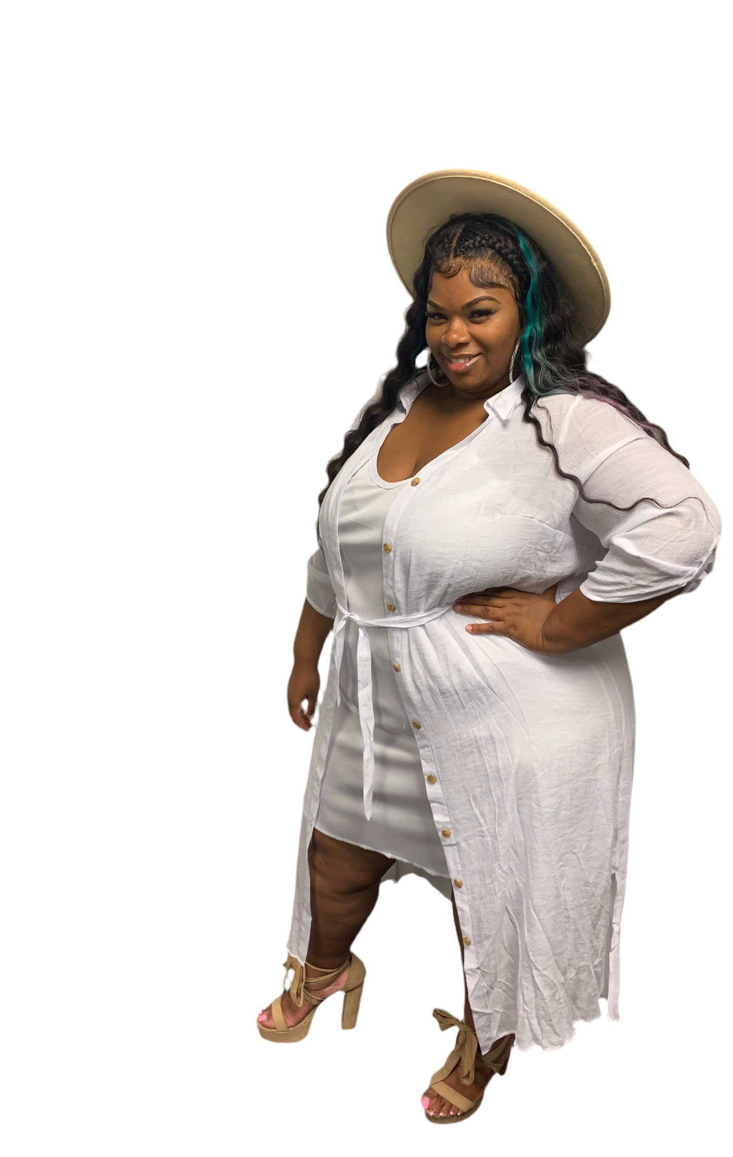 Maxi 2 Piece Slip Dress