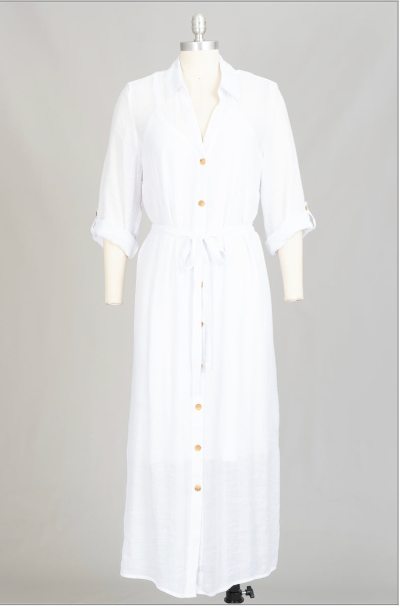 Maxi 2 Piece Slip Dress
