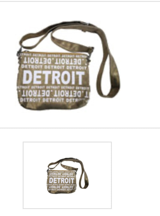Detroit Gold Crossbody