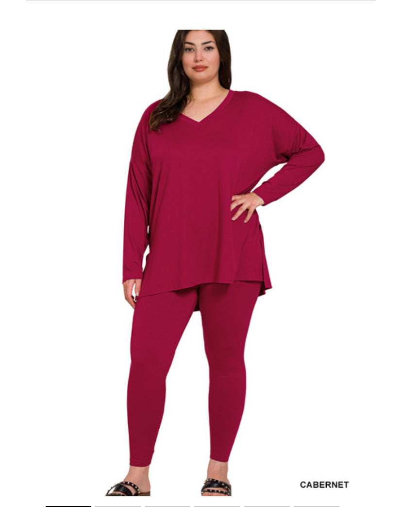 Butter Soft Long Sleeve Legging Set