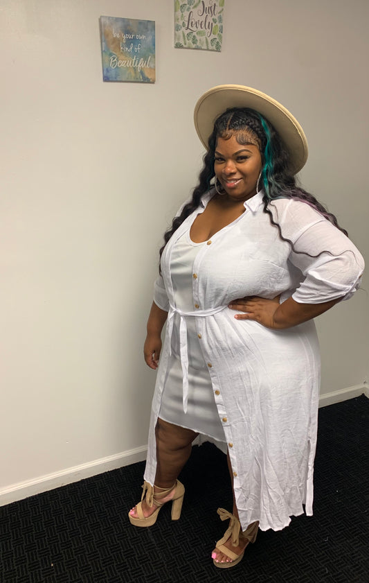 Maxi 2 Piece Slip Dress