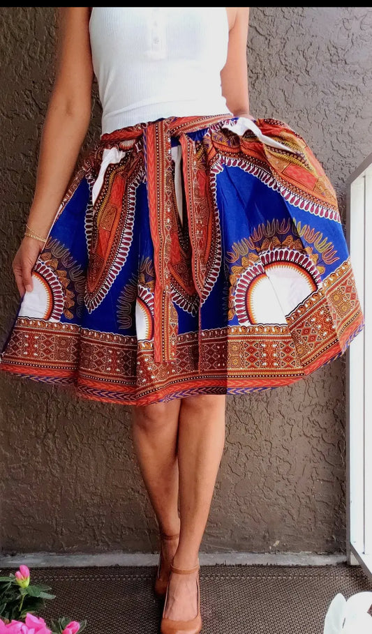Midi African Skirts