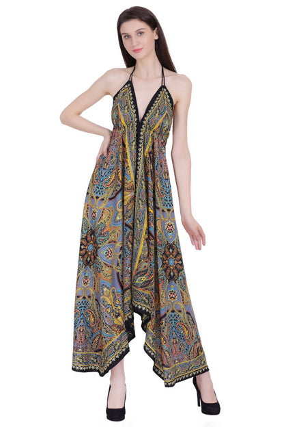 Scarf Halter Dress