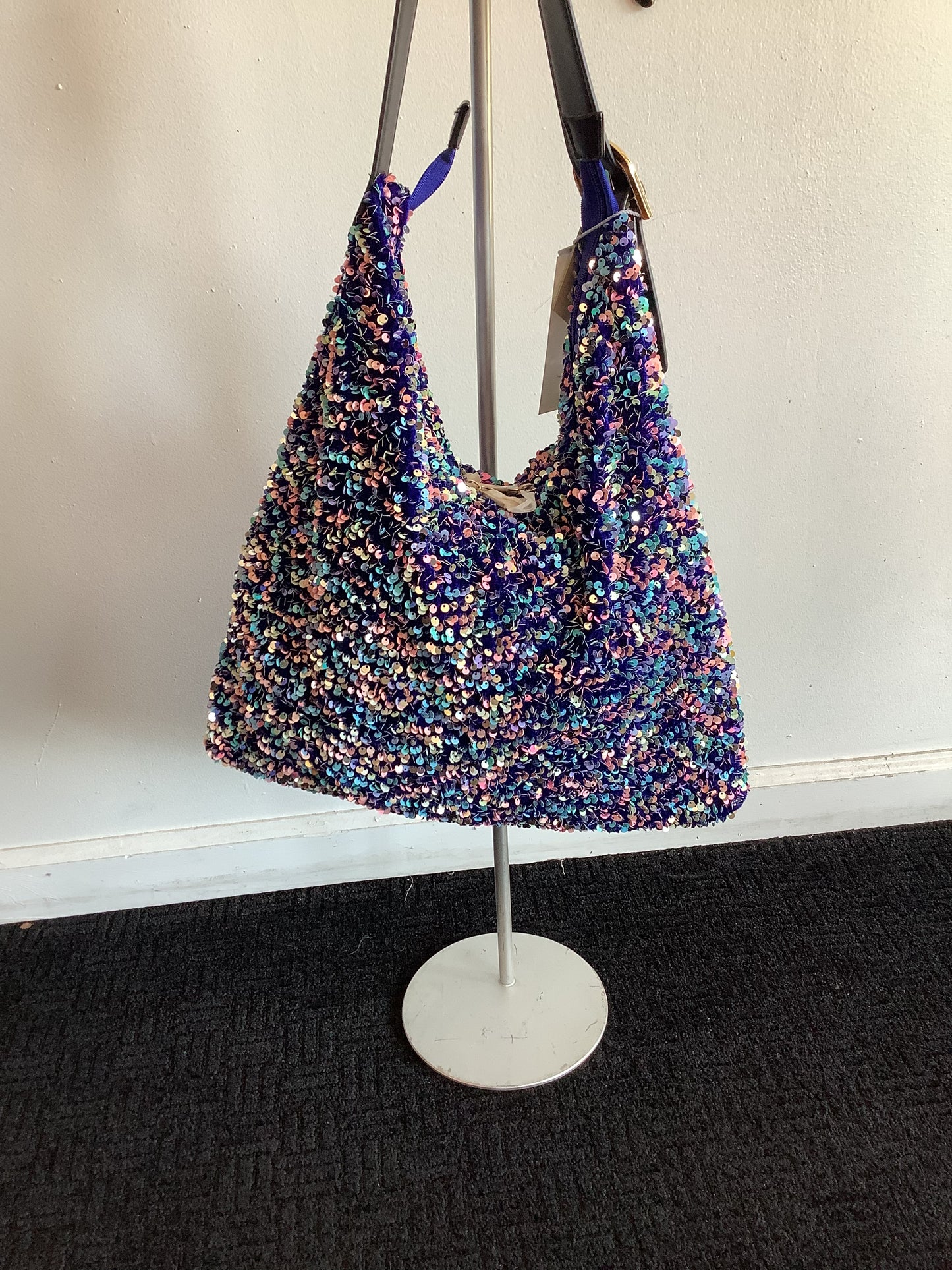 Sequin Hobo Bag