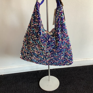 Sequin Hobo Bag