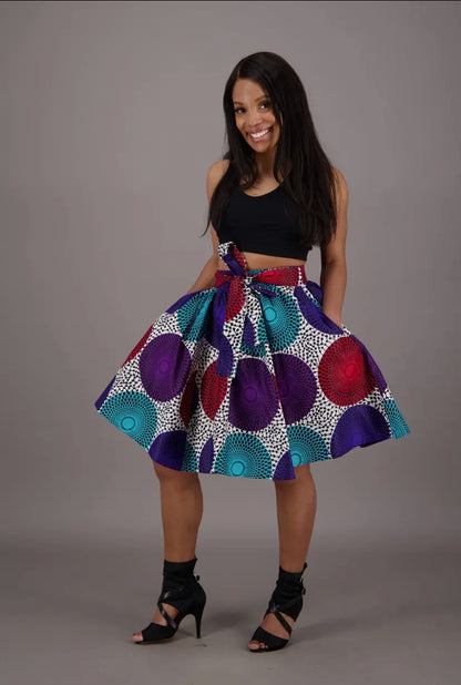 Midi African Skirts