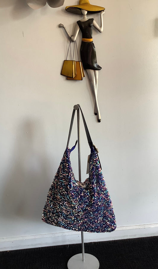 Sequin Hobo Bag
