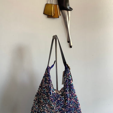 Sequin Hobo Bag