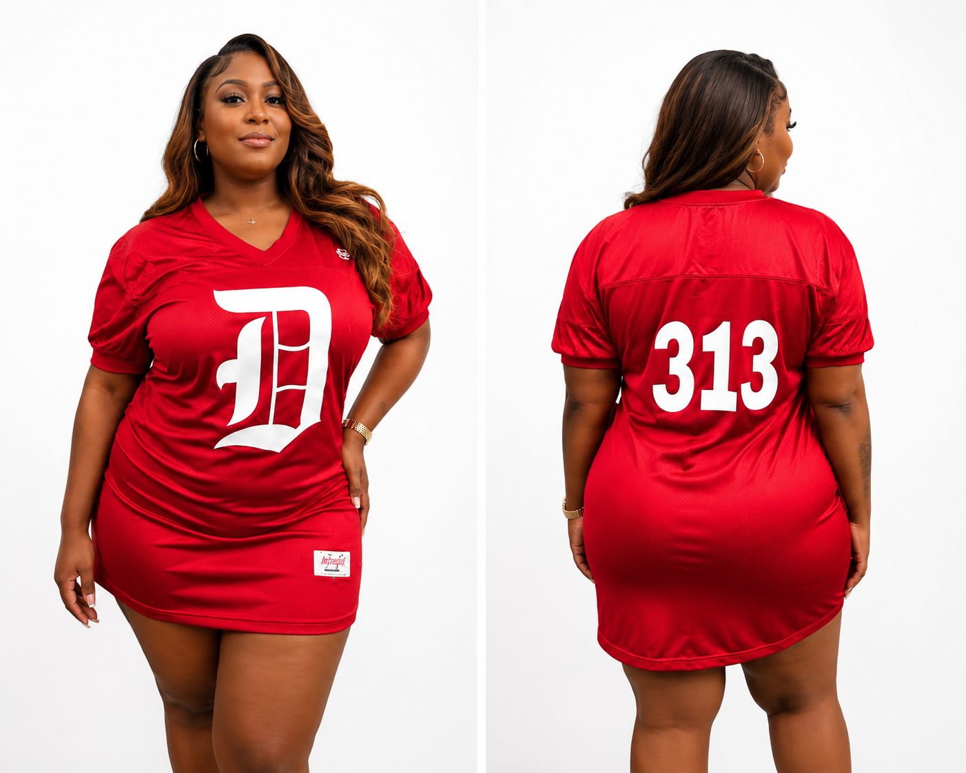 Detroit Jersey Dress