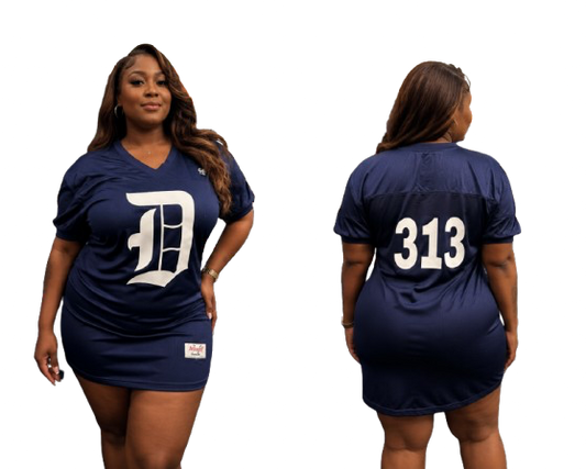 Detroit Jersey Dress