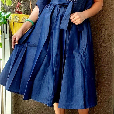 Denim Skirt - Mid Length