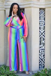 Multi-color Jumpsuit