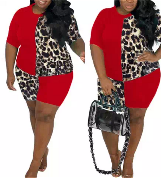 2 Tone Leopard Set