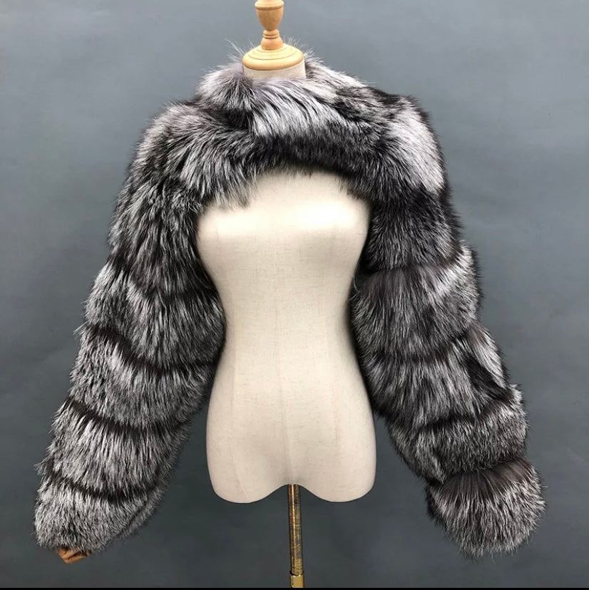 Faux Fur Sleeve