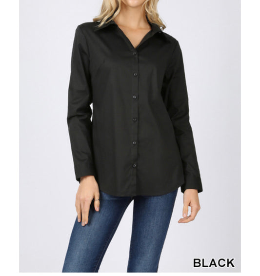 Cotton Classic Button Down Shirt