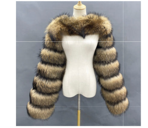 Faux Fur Sleeve