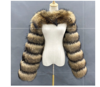 Faux Fur Sleeve