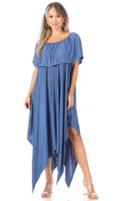 Midi Off The Shoulder Dress