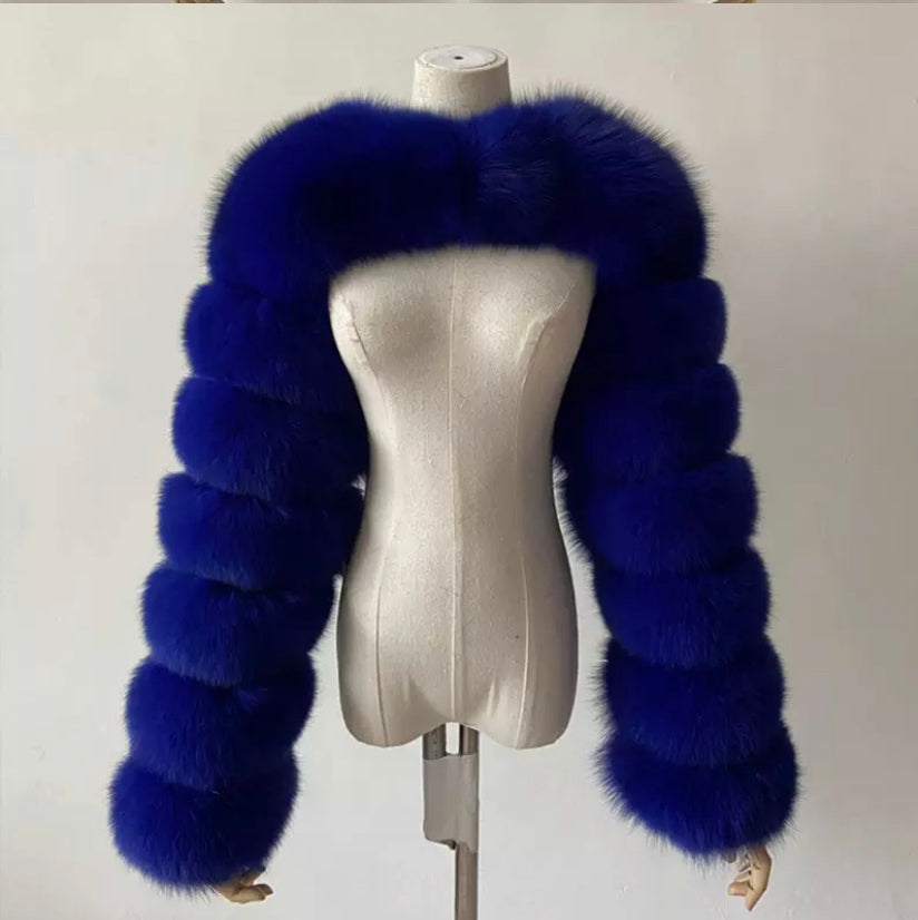 Faux Fur Sleeve
