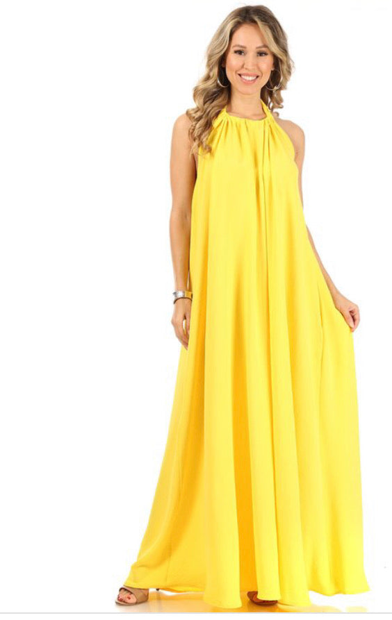 Halter Maxi Dress
