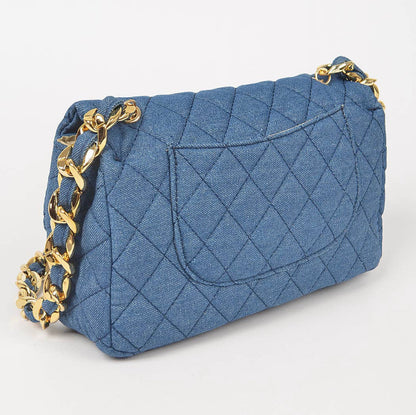 Denim Quilted Bag