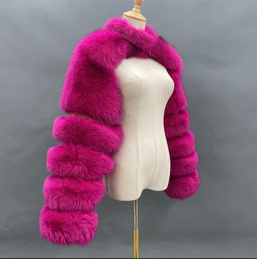Faux Fur Sleeve