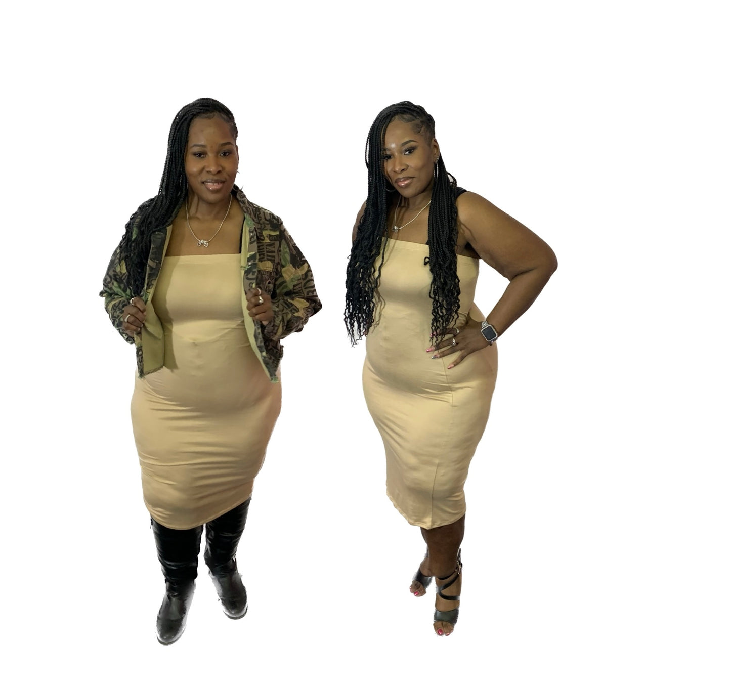 Curvy Girl Tube Dress