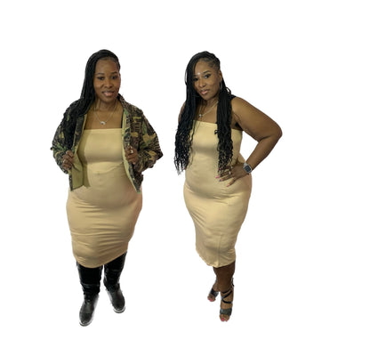Curvy Girl Tube Dress
