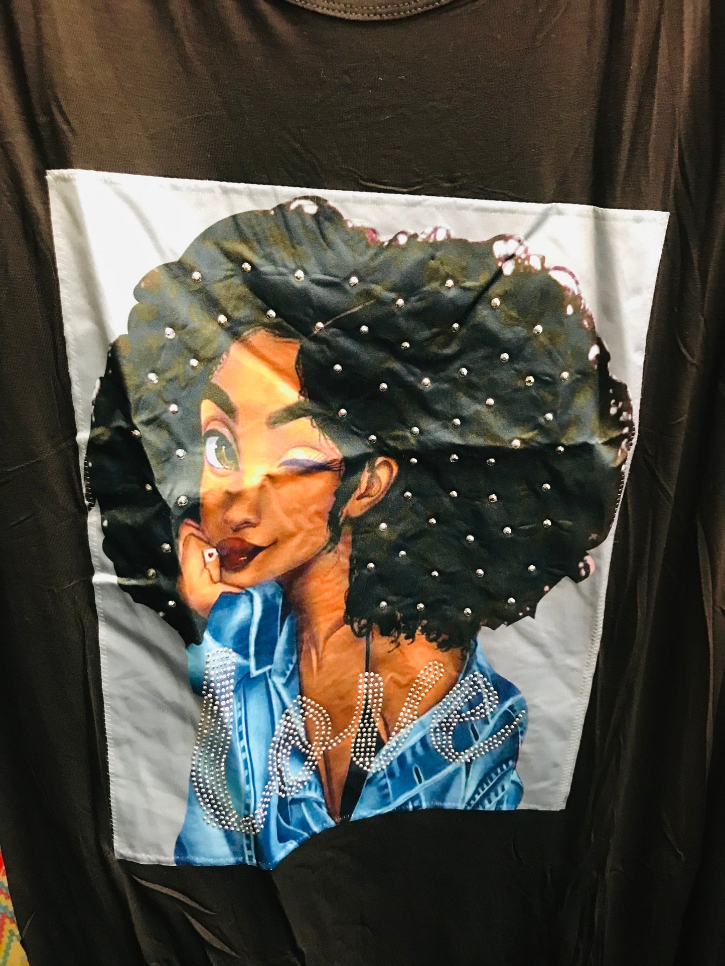 Graphic Tunic Tee Shirt