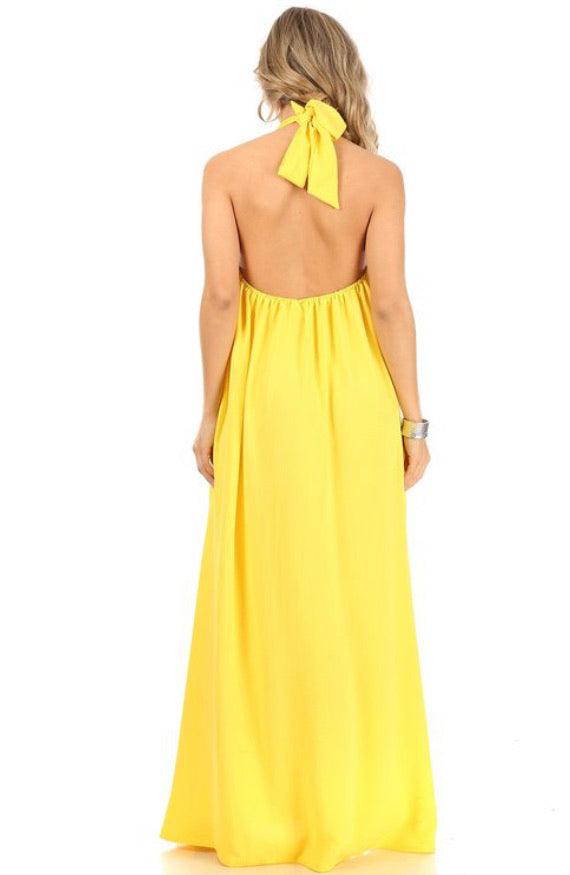 Halter Maxi Dress