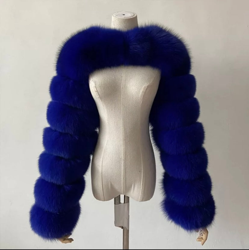 Faux Fur Sleeve