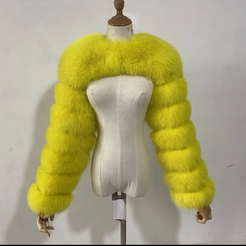 Faux Fur Sleeve