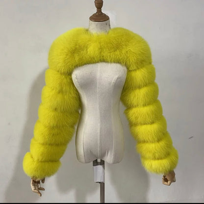 Faux Fur Sleeve