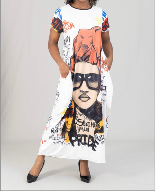 The Nubian Bubble Dress