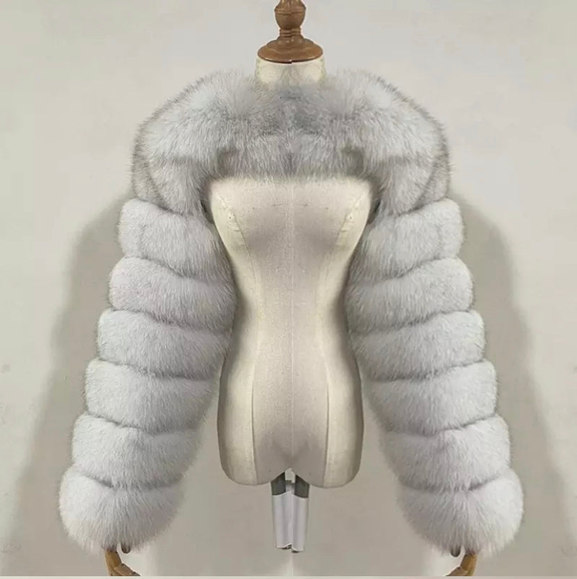 Faux Fur Sleeve
