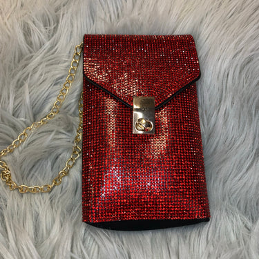 Bling Cell Phone Crossbody Bag